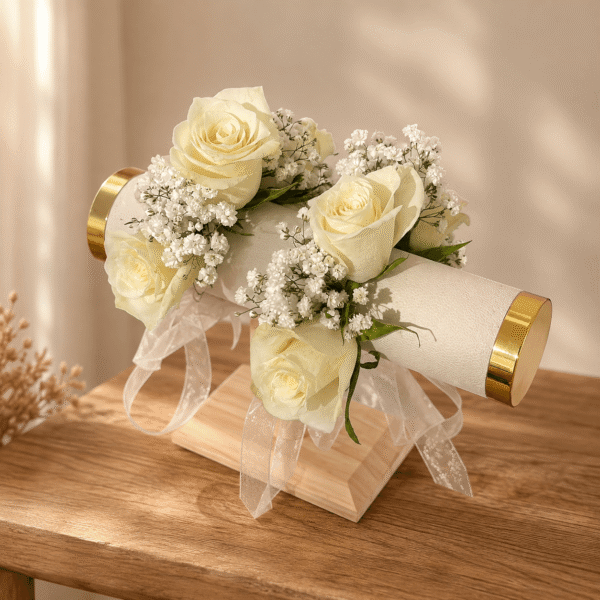 Gajras Luxury Fresh Flower Gajras – Pair