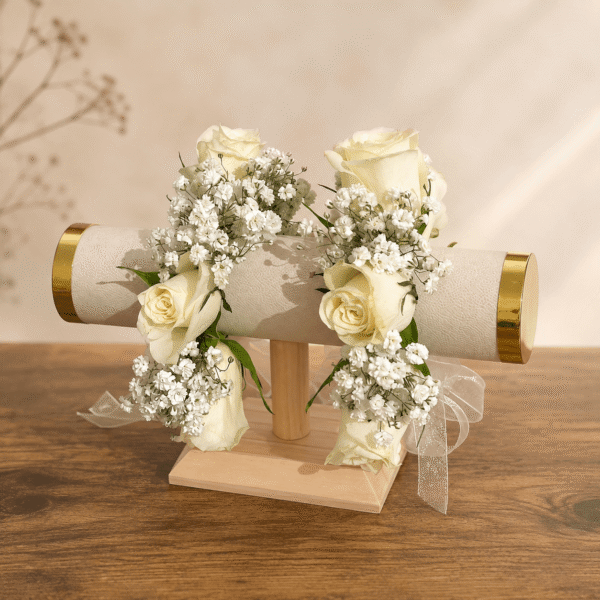 Gajras floral fiary Luxury Fresh Flower Gajras – Pair
