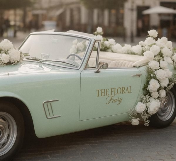 floral fairy car